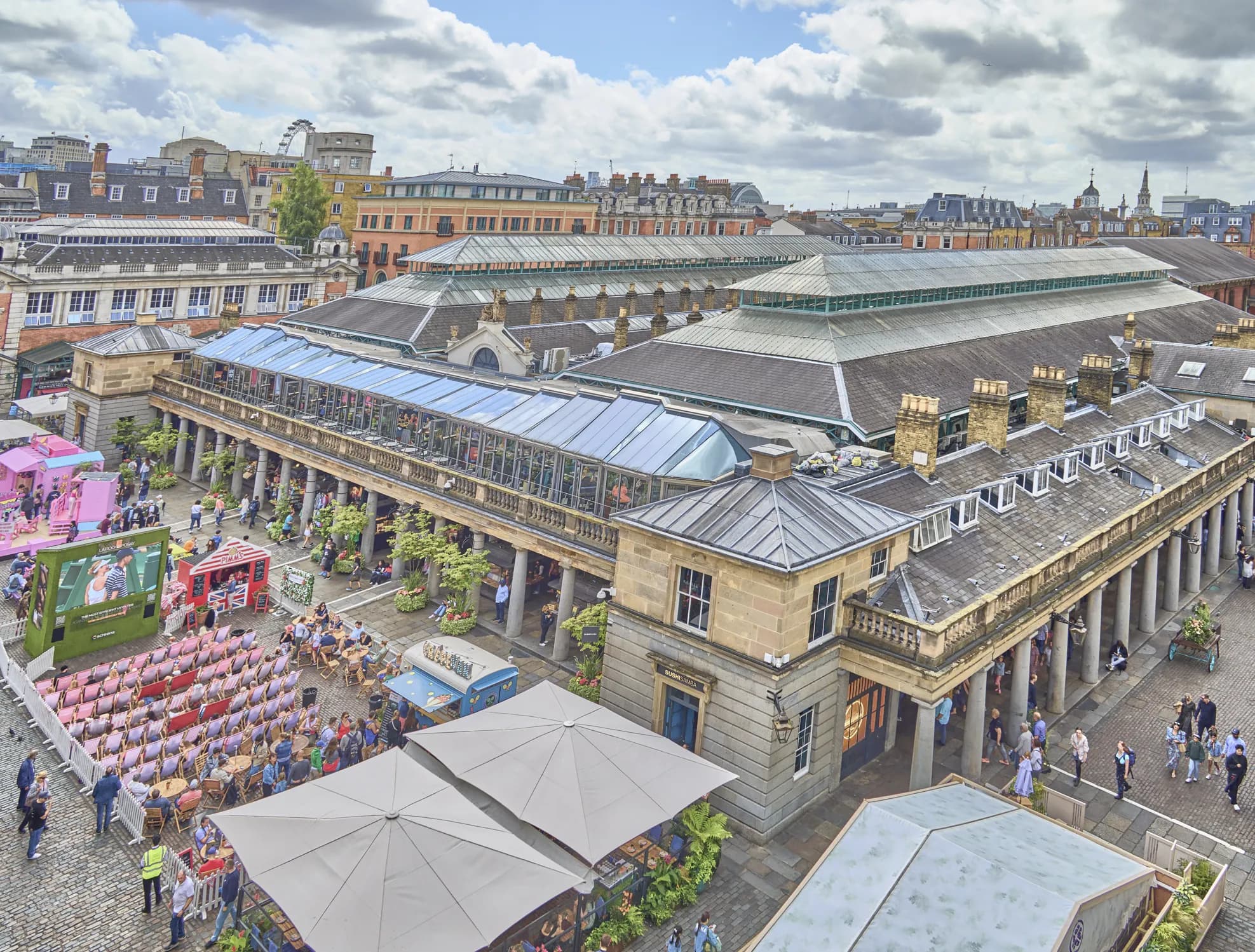 Royal Opera House Terrace Views